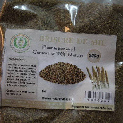 Brisure de mil 500g