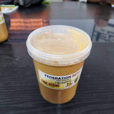 Pate d'arachide/ boite en plastique