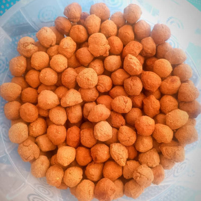 Tourteau d'arachide / Tas