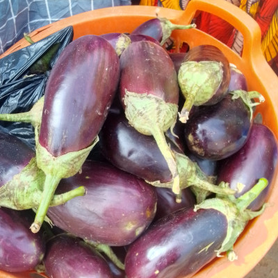 Aubergine en détail