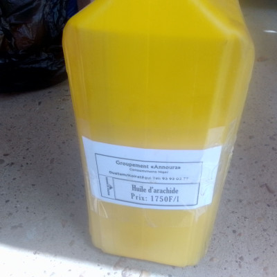 Huile d'arachide
