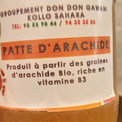 Pate d'arachide